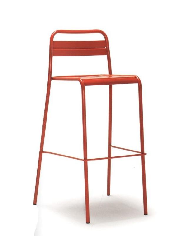 Tabouret Astra - structure métal époxy - empilable_0