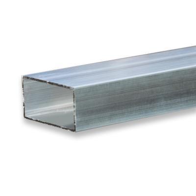 Tube rectangulaire en aluminium brut - Sur mesure - 40x25 mm - Épaisseur 2 mm - Découpe jusqu'à 1 mètre_0