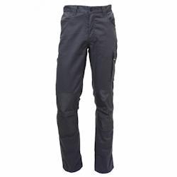 U-Power - Pantalon de travail gris foncé Stretch et Slim MEEK Gris Foncé Taille XL - XL gris 8033546418789_0