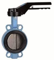 Vanne papillon TTV 1153 OC - ACS FDA alimentaire - manette - réf. 1153 - TS -20°C à +110°C_0