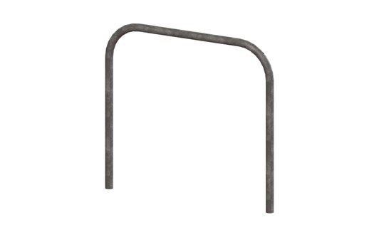 36700900 - Arceau urbain Leon - Velopa - Acier galvanisé - Entraxe 900 mm - Appui vélos sans lisse intermédiaire_0