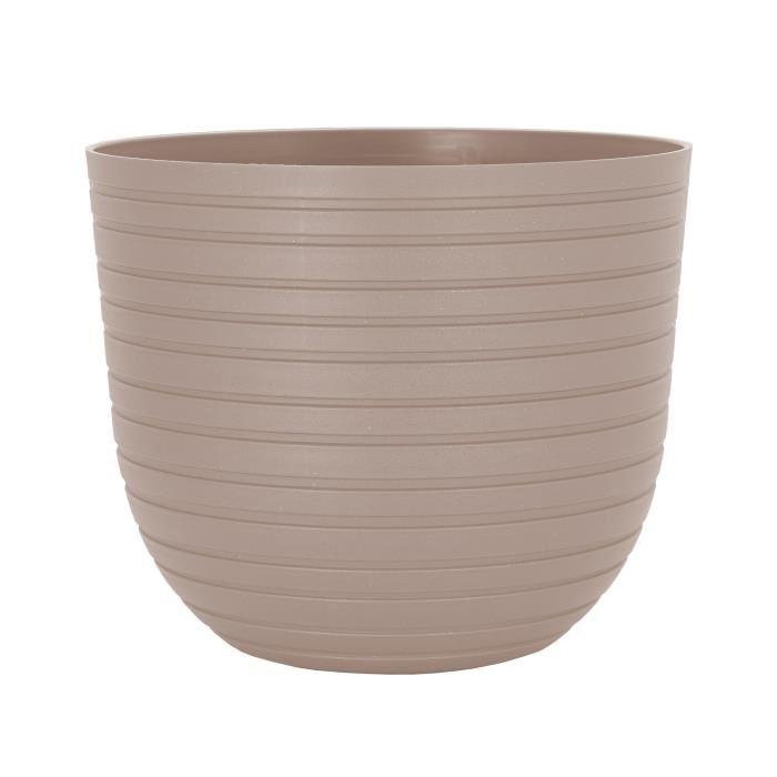 ARTEVASI POT DE FLEURS HAVANA HORIZON - Ø 50 X H 41,5 CM - 60 L - BÉTO_0