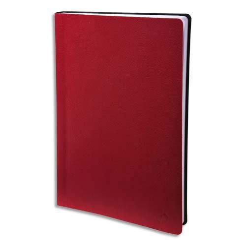 AGENDA TOSCANA MINISTRE QUO VADIS - 1 SEMAINE SUR 2 PAGES - PAPIER BLANC - 16 X 24 CM - ROUGE