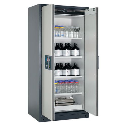 ARMOIRE SÉCURITÉ Q-PEGASUS-90 Q90.195.090.WDAC GRIS/GRIS - ASECOS