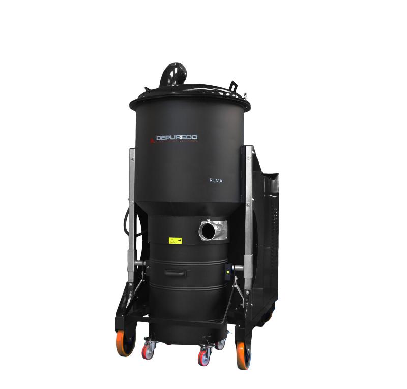 Aspirateurs industriels triphasés - Depureco Puma 35 - filtre Polyester, secoueur électrique - location/vente_0