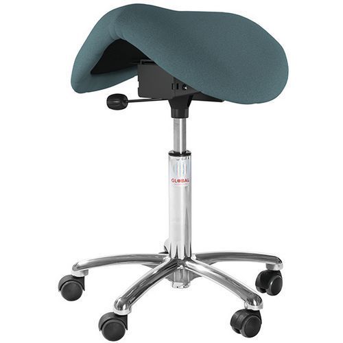 SIÈGE DALTON EASY SEAT - TISSU CURA - HAUT - GRISVERT - GLOBAL PROFESSIONAL SEATING