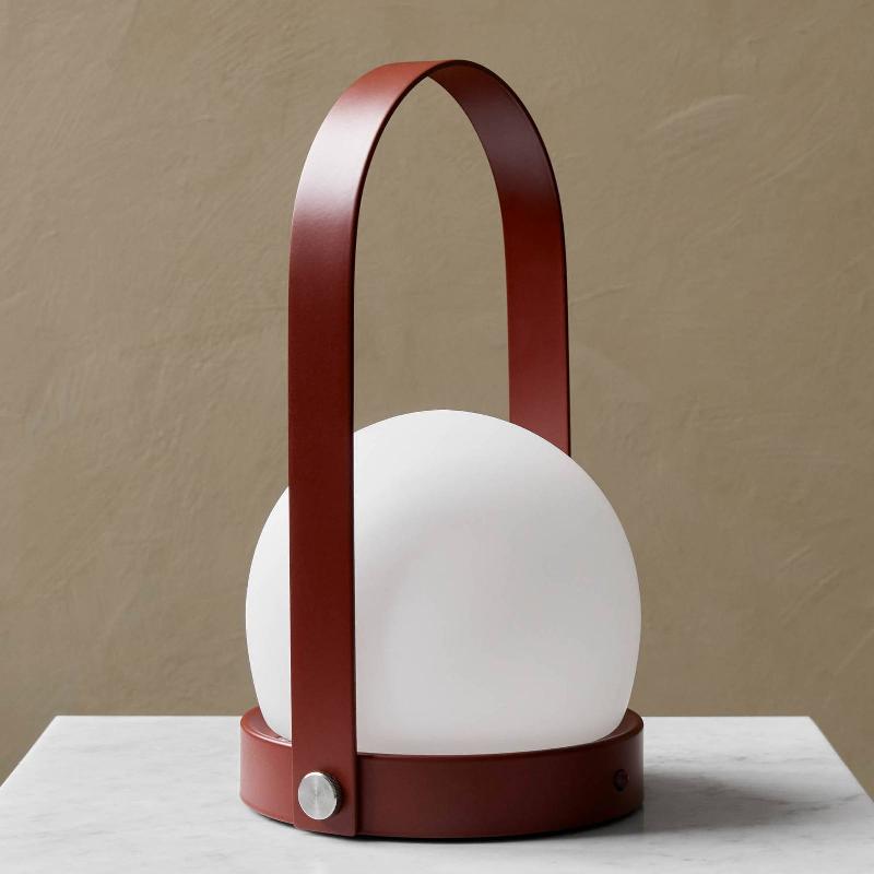 AUDO COPENHAGEN AUDO CARRIE LAMPE DÉCO LED BATTERIE IP44, ROUGE
