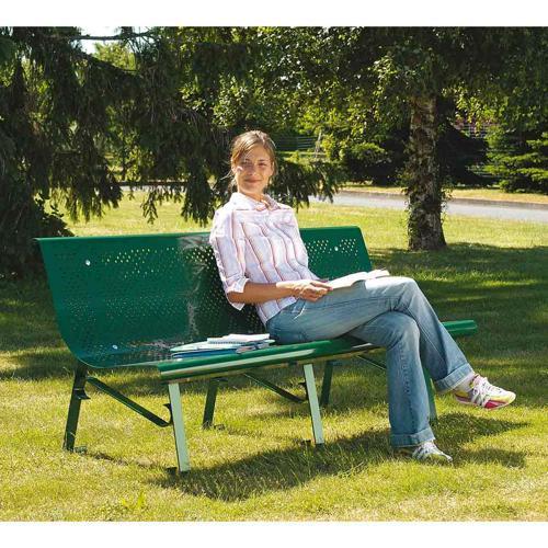 BANCS MÉTALLIQUES AVEC DOSSIER