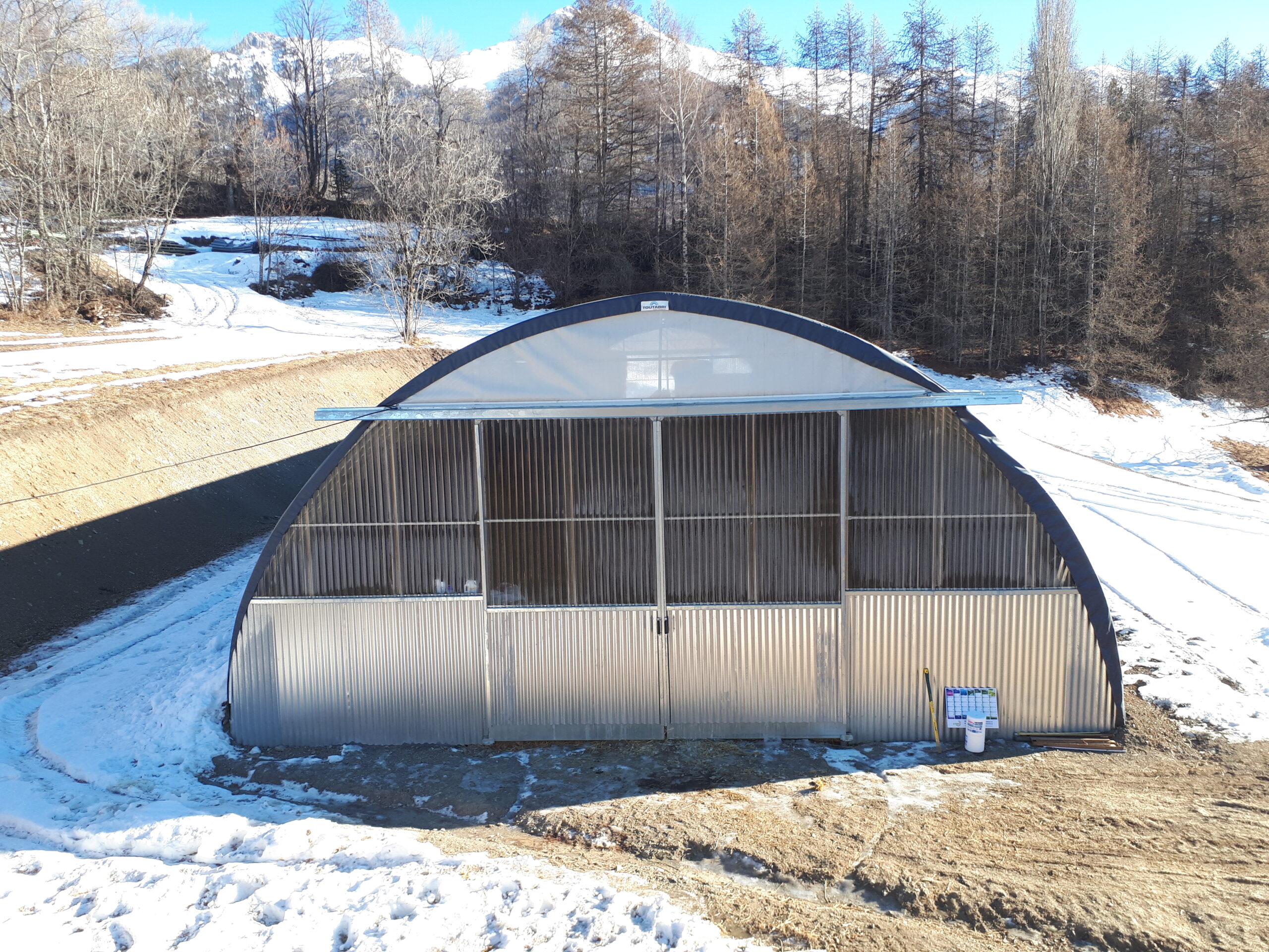 Bâtiment pour élevage caprin et ovin - économique, simple et évolutif - TOUTABRI_0