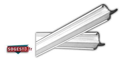 BÂTON DE FUMAGE EN INOX PROFIL EN ÉTOILE 900 MM
