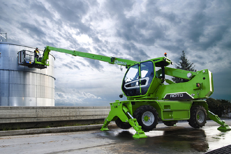 Chariot télescopique Merlo Roto 40.18 - 55,4 kW - 17,5 m de levage - 25 km/h_0