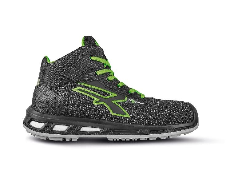 Chaussures de sécurité basses Ventura - Réf : UPRL10614 - Embout aluminium AirToe et système anti-perforation Save&Flex Plus Green_0