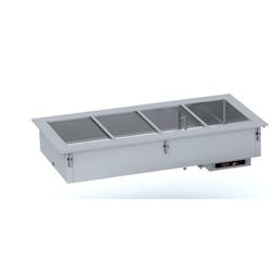 CombiSteel Bain-marie encastrable 2/1 - Remplissage d'eau manuel - 7495.0310_0