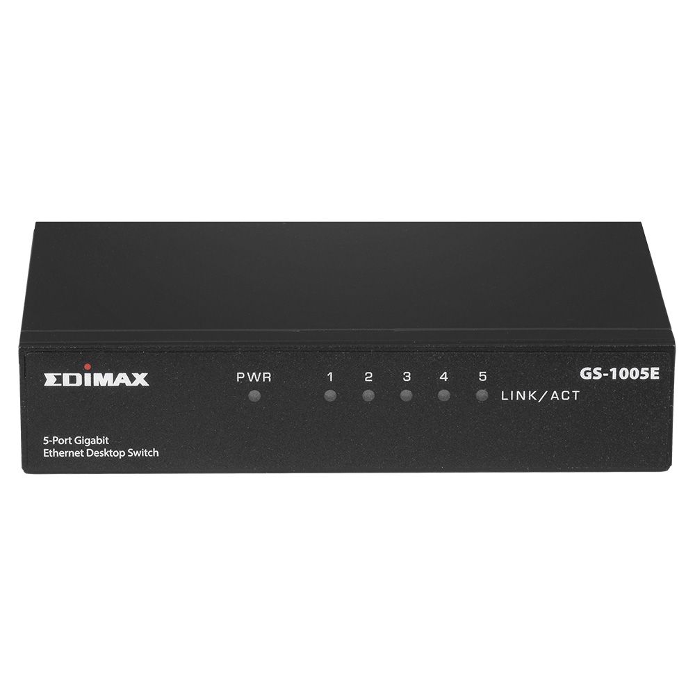 Commutateurs - switch - Emidax - GS-1005E - 5 ports Gigabit - Plug-and-Play, conception sans ventilateur_0