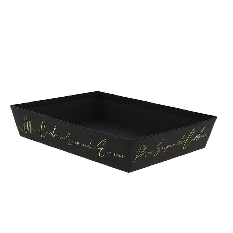 Corbeille carton rectangle 