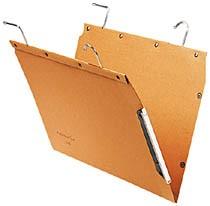 DOSSIER SUSPENDU KRAFT TUB L'OBLIQUE AZ FOND NORMAL POUR ARMOIRE - LOT DE 25