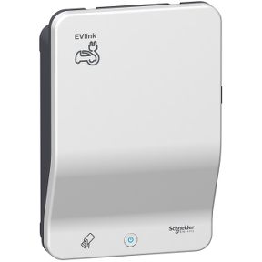 Evb1a22p4ri Evlink Smart Wallbox - borne de recharge électrique Schneider - 1 prise T2S RFID - paramétrable 3/22 kW_0