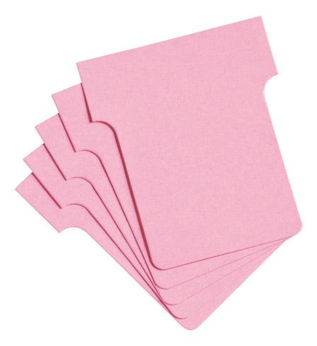 FICHES T INDICE 1,5 / 45 MM - ROSE - LOT DE 100