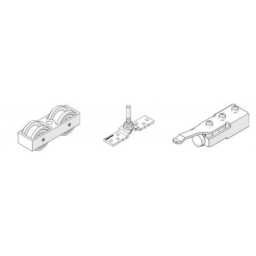 GARNITURE POUR FERRURE DE VOLET COULISSANT FRONTSLIDE 60A HAWA
