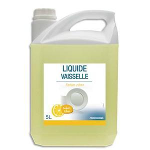 Bidon de 5 litres - Liquide vaisselle concentré, pH neutre, parfum citron - Fabriqué en France_0