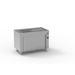 ITALCONCEPT Meuble bain-marie ventilé en inox - 3667335124589_0