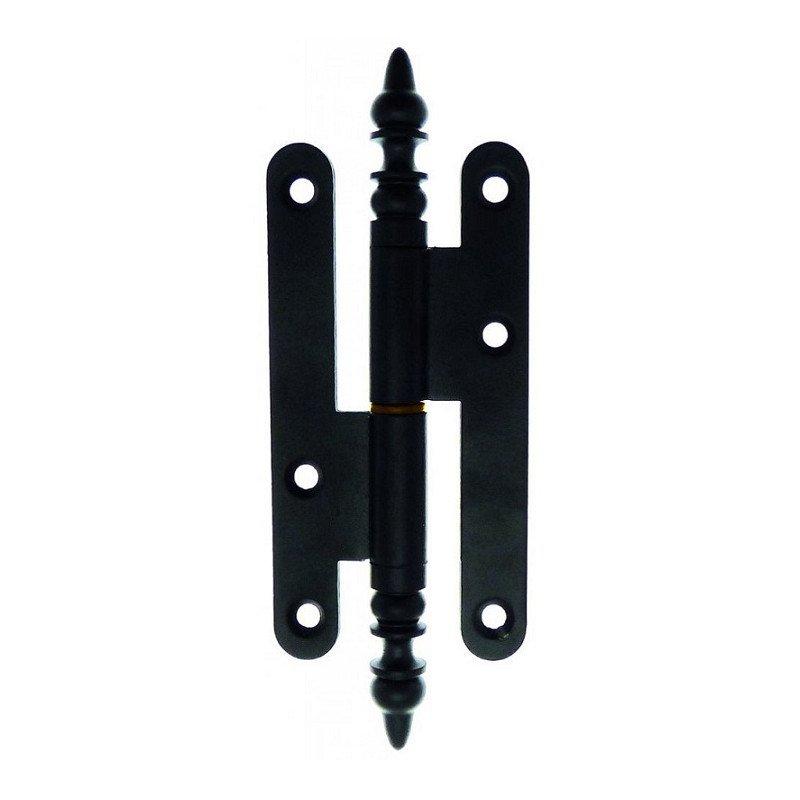PAUMELLE À VASE RUSTIQUE 110X55MM GAUCHE ACIER NOIR - BROS - 16ARG115B