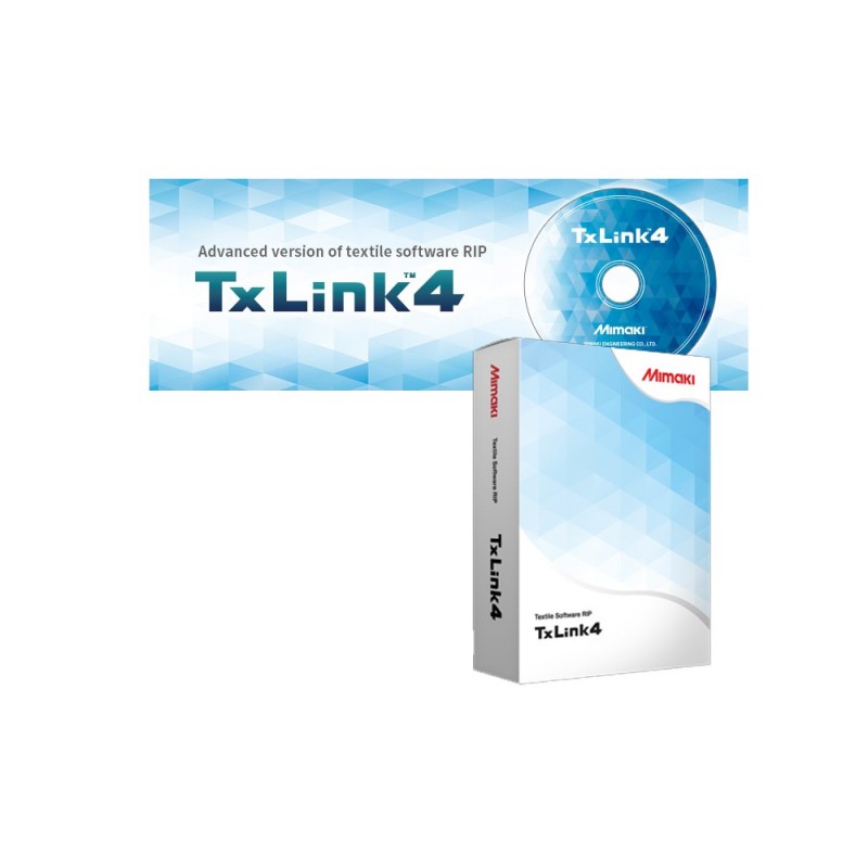 Logiciel TXLINK 4 - RIP Mimaki pour matériel d'impression ou de découpe - Spécial textile_0