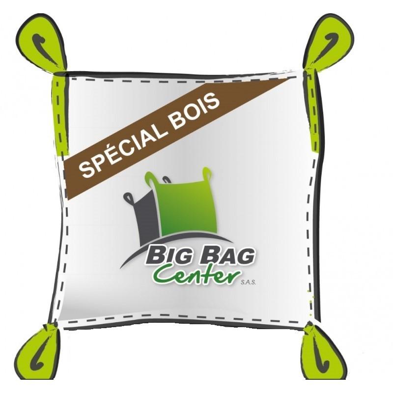 LOT de 10 BIGBAGS neuf 100x100x130, SWL: 1000 kg, OT+FP, spécial bois - Big bag 100 % moustiquaire_0
