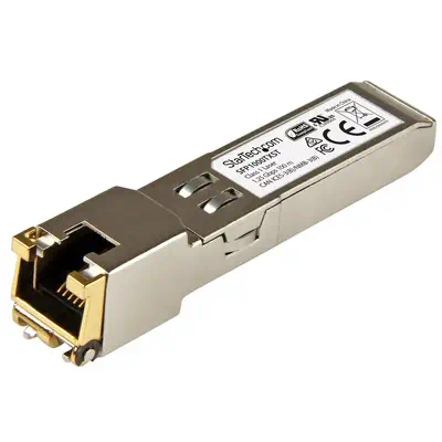 Module de transceiver SFP 1000BASE-TX Gigabit RJ45 en cuivre - Conforme aux normes MSA - 100 m_0