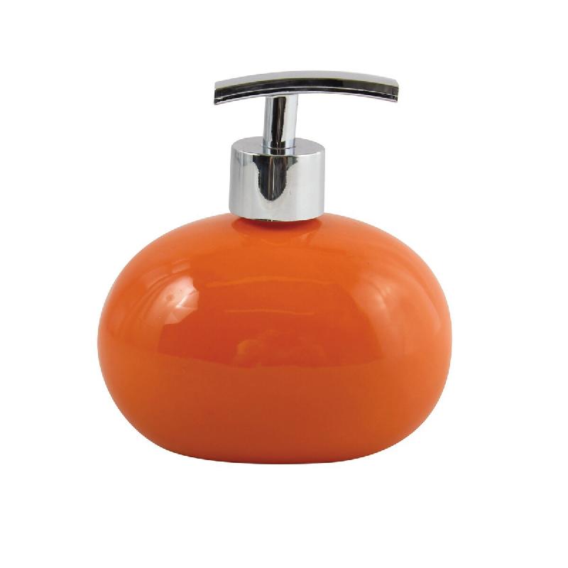 MSV Java Distributeur de Savon en Céramique couleur Orange - orange céramique MS2619_0