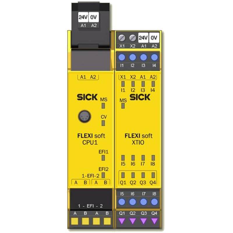 Package FlexiSoft Micro Pack - CPU01 + XTIO + Memory Plug MPL - Automate programmable industriel_0