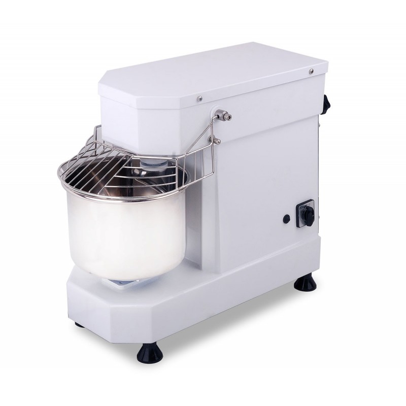 Pétrin professionnel - cuve fixe - 5 litres - capacité 3 kg - moteur à bain d'huile_0