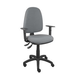 Piqueras y Crespo Silla Aýna S bali gris con brazos regulables - gris multi-matériau 04ASB220B10CRN_0