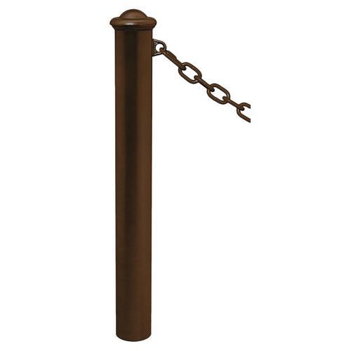 POTELET PROVINCE Ø114 MM CHAINES 1 ANNEAU AGORA MARRON 8017 - PROCITY