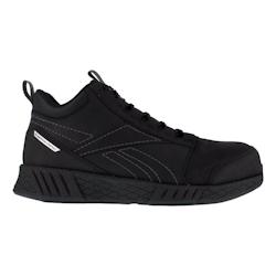 Reebok - Chaussures de sécurité montantes noire en cuir embout composite FUSION S3 SRC ESD Noir Taille 38 - 38 noir matière synthétique 0690774507142_0