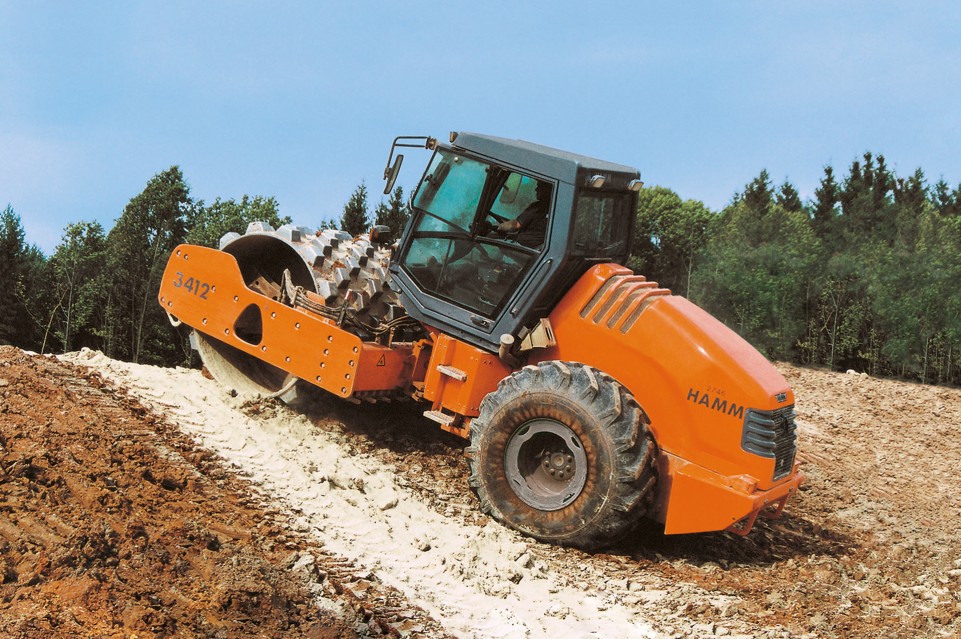 Rouleau compresseur monobille V3 - 2100 mm - Hamm - 12t - Modèle 3412_0