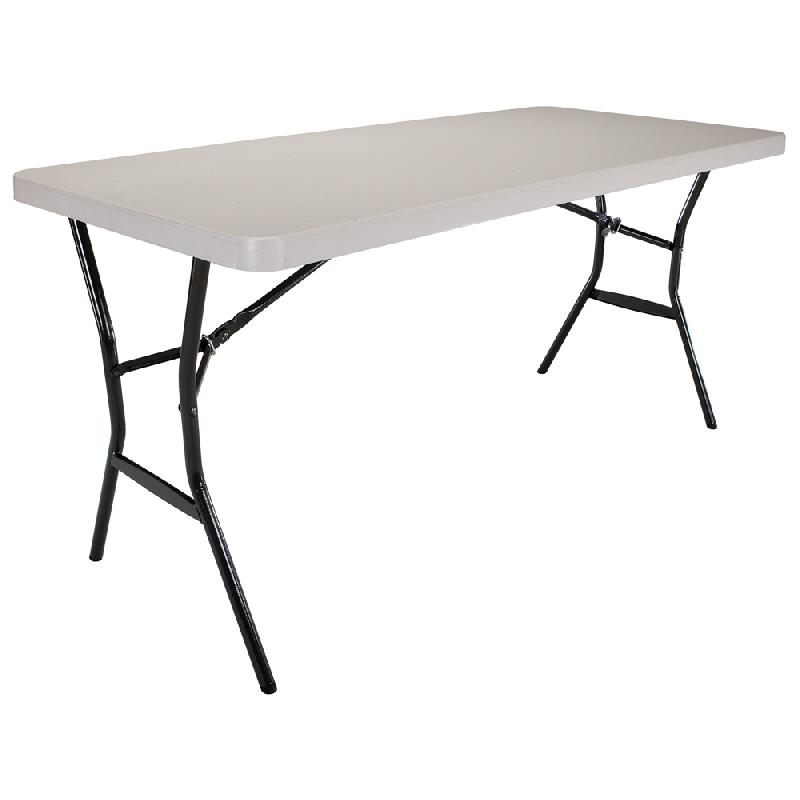 Table pliante rectangulaire 152cm / 6 personnes_0