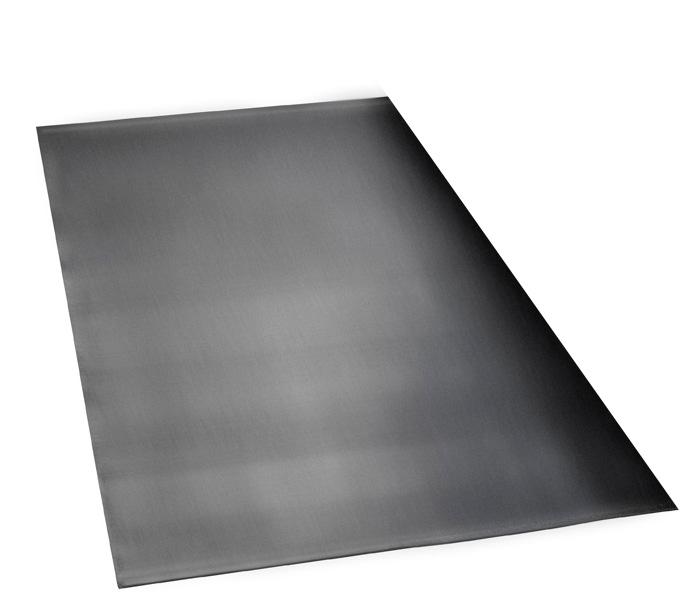 Tapis caoutchouc lisse - vendu au mètre linéaire - qualité nitrile NBR/SBR - 2 mm d'épaisseur - largeur 1400 mm_0
