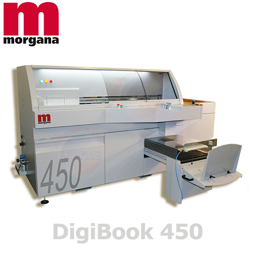 Thermorelieur PUR de production - Jusqu'à 450 livres par heure - MORGANA DigiBook 450_0