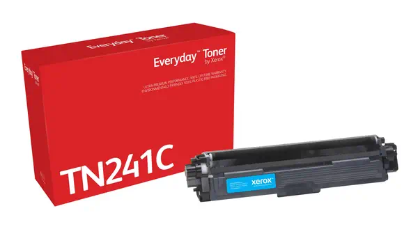 Toner Cyan Everyday¢ de Xerox compatible avec Brother TN241C, Capacité standard_0
