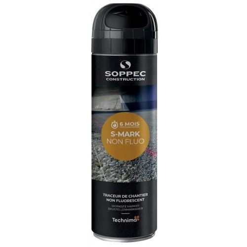 TRACEUR DE CHANTIER NON FLUORESCENT S-MARK - BLANC - 500ML TECHNIMA SOPPEC