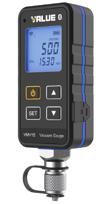 Vacuomètre électronique connecté - 34,5 bars maxi avec kit de raccordement_0