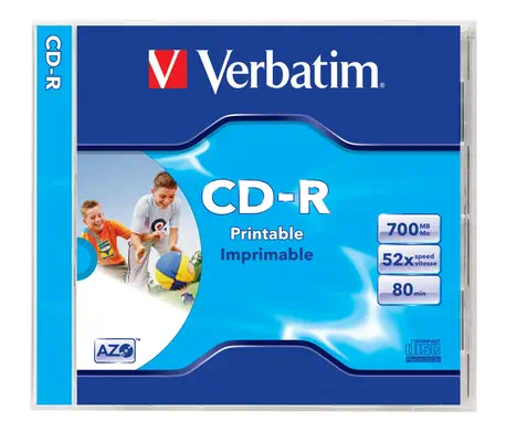 Verbatim 43324 CD vierge CD-R 700 Mo 52x 1 pièce(s)_0