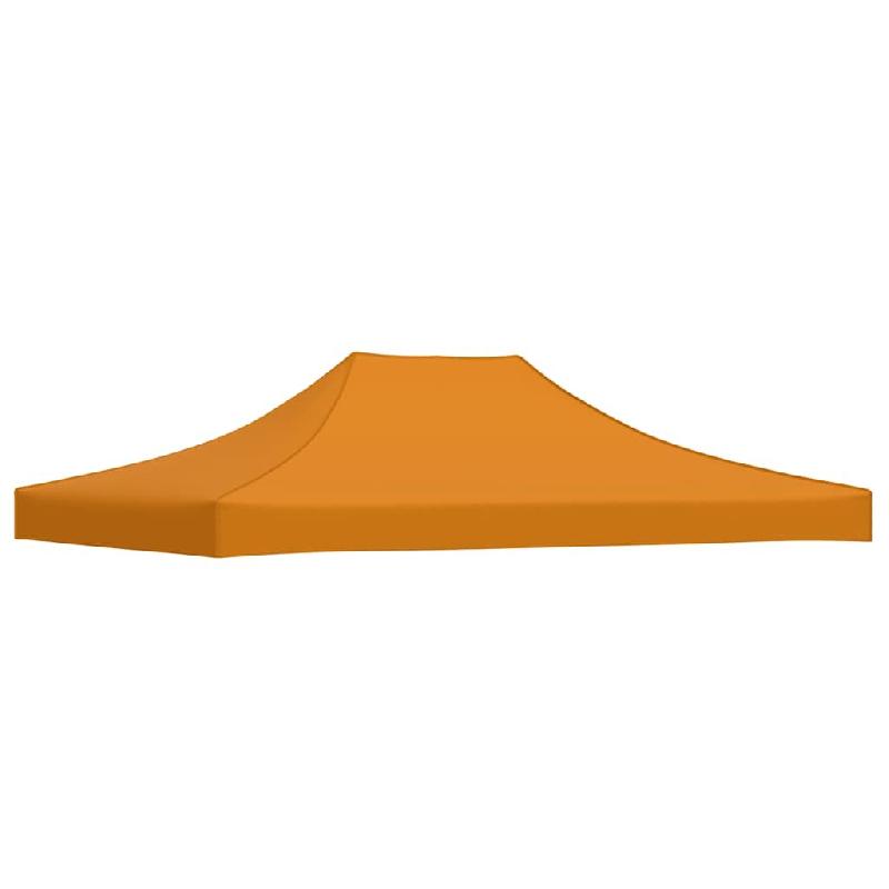 VidaXL Toit de tente de réception 4x3 m Orange 270 g/m² Modèle Atlas Office Pro Nordique - orange 315355_0