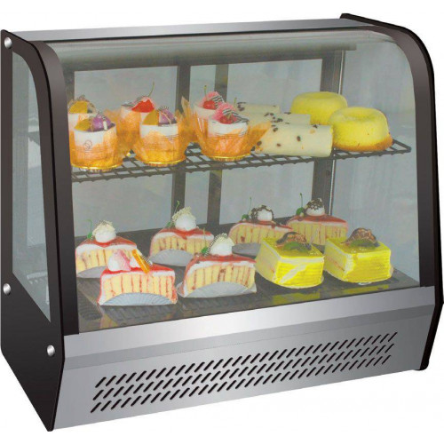 VITRINE DE COMPTOIR RÉFRIGÉRÉE PROFESSIONNELLE - 120 L