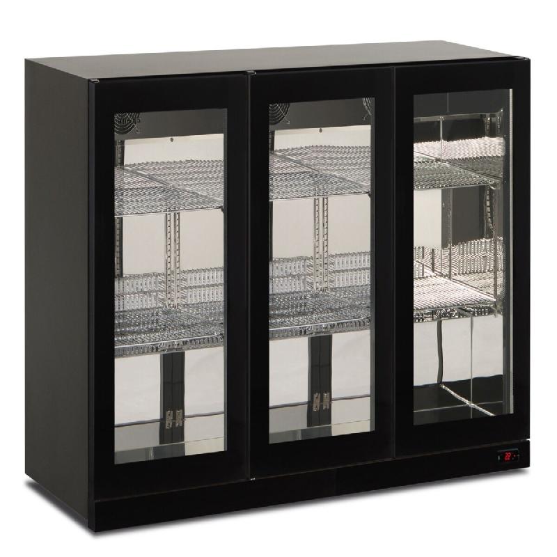 Vitrine réfrigérée murale ventilée, intérieur inox, dégivrage automatique, éclairage LED, temp. -2°C/+10°C, dimensions 135x56,5x85,2cm, COLDW_0
