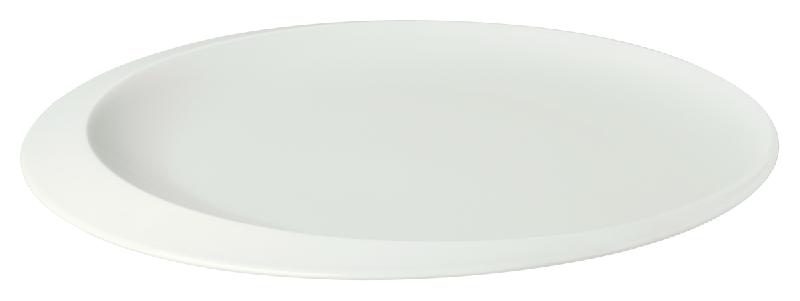PLAT DE PRÉSENTATION ROND BLANC PORCELAINE Ø 37 CM NEW MOON VILLEROY & BOCH