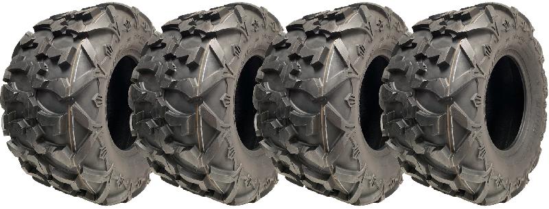 26x12.00R12 ATV Tyres (305/60R12) 6ply OBOR Cornelius 75J Road Legal (Set of 4)_0