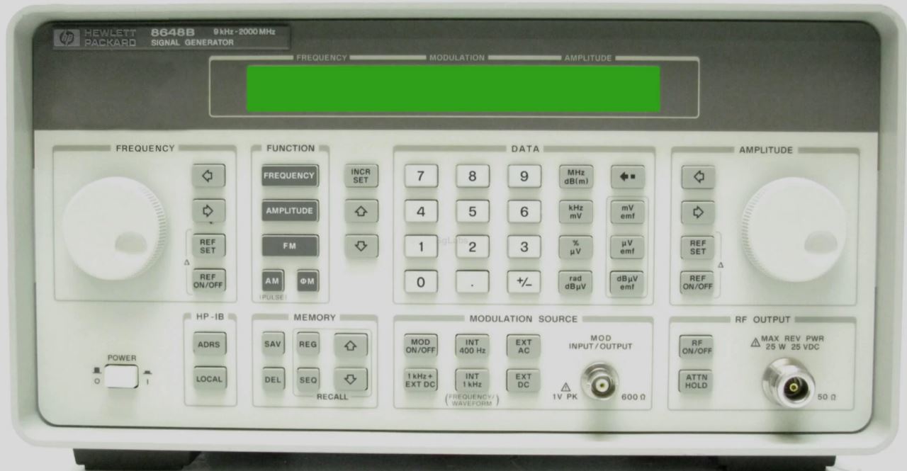 8648b - generateur de signaux - keysight technologies (agilent / hp) - 9khz - 2000mhz_0