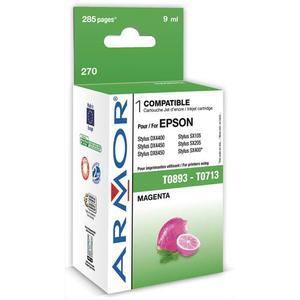 Armor - Cartouche compatible jet d'encre magenta Epson T071340 K12316 pour Epson Stylus_0